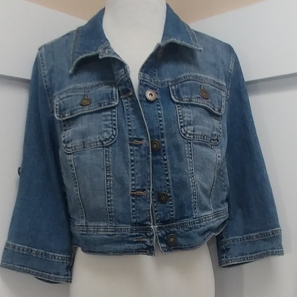 14W/16W Lane Bryant Denim Jacket!
